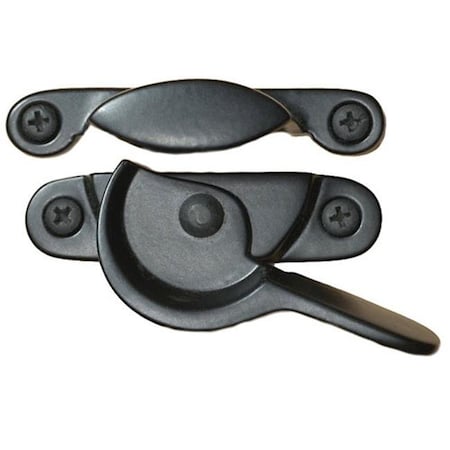 Acorn Mfg Acorn AK8BP 2-1/8" Center to Center Window Sash Lock - Black Iron AK8BP